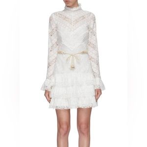 chinese dress ladies All Mine White Lace Mini Dress main image 0